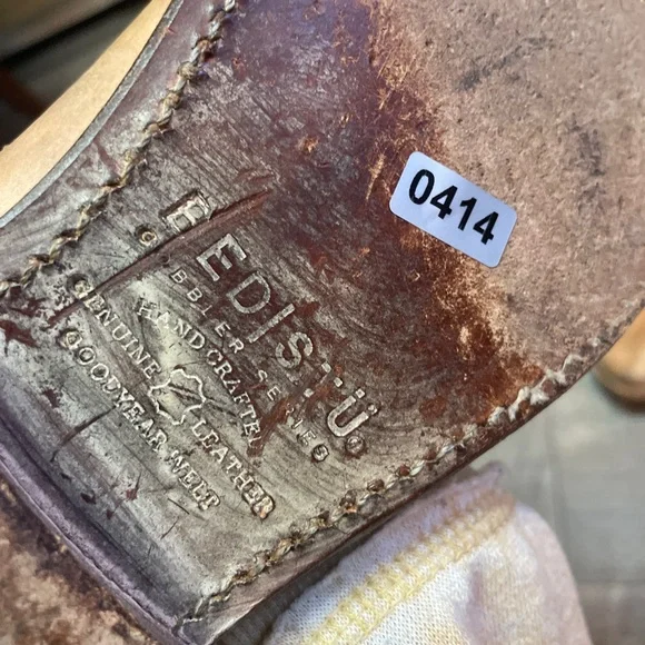 BED|STU Rustic Brown Lace-Up Leather Boots size 9 - Picture 10 of 10